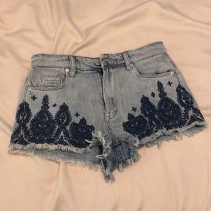 Blank NYC Wedge Shorts size 25